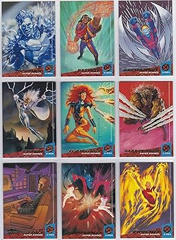 Amazon.co.jp: X - Men Fleer Ultra 1994 TradingカードComplete